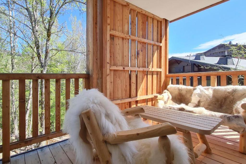 Apache_Coudriers Daire Megève Dış mekan fotoğraf