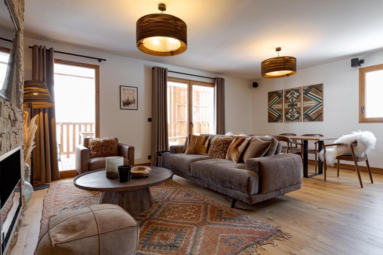 Apache_Coudriers Daire Megève Dış mekan fotoğraf