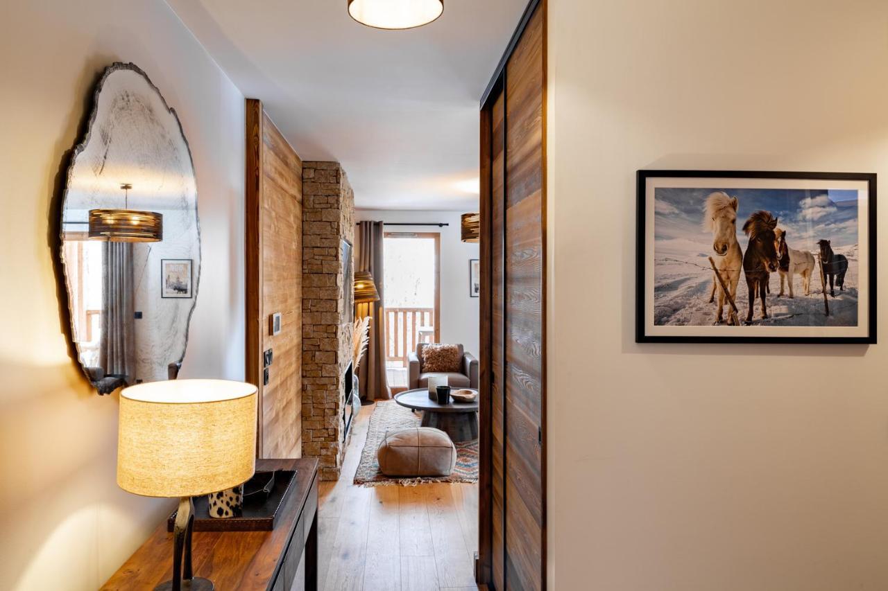 Apache_Coudriers Daire Megève Dış mekan fotoğraf